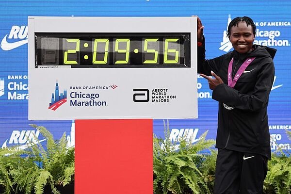 La plusmarquista mundial de maratón Ruth Chepngetich, suspendida tres años por dopaje