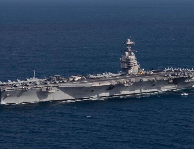 Cómo es el ‘Gerald R. Ford’, el súper portaaviones con el que Trump amenaza a Maduro y al narco