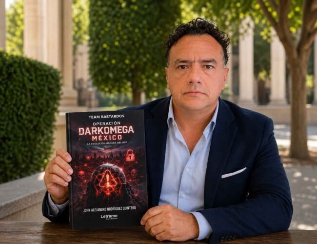 JOHN ALEJANDRO RODRÍGUEZ QUINTERO CIERRA SU ACLAMADA SAGA CON EL THRILLER GEOPOLÍTICO ‘RSP: PROTOCOLO OPERACIÓN TEAM BASTARDOS – DARKOMEGA, MEXICO’