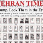 La prensa iraní publica fotografías de los menores asesinados en el ataque a una escuela al sur: «Trump mírales a los ojos»