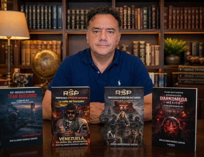 JOHN ALEJANDRO RODRÍGUEZ QUINTERO DESPLIEGA EL THRILLER GEOPOLÍTICO GLOBAL EN ‘UNIVERSO BASTARDOS’