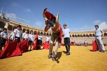 Lances de Futuro organiza jornadas didácticas para colegios y de puertas abiertas en la Maestranza de Sevilla