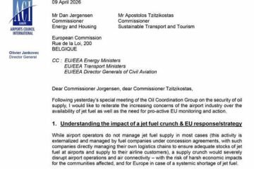 La alerta de los aeropuertos europeos a Bruselas por la guerra en Irán: «La UE se enfrenta a una escasez sistémica de queroseno si no se recupera Ormuz pronto»