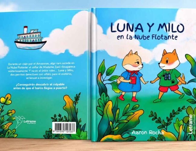 AARON ROCHA TAVAREZ REVOLUCIONA LA LITERATURA INFANTIL CON EL LANZAMIENTO DE SU LIBRO DE MISTERIO ‘LUNA Y MILO EN LA NUBE FLOTANTE’