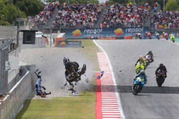 El debate que sigue al grave accidente de Álex Márquez: «Es muy feo que hayamos vuelto a la pista»