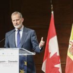 Felipe VI reivindica la asociación entre España y Canadá como «anclas firmes» en tiempos «de gran incertidumbre»