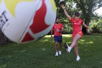 Pol Pla y Juana Stella, dos españoles en la élite internacional del extenuante rugby a siete: «Volvía a casa y me pasaba dos días en la cama, sin energía»