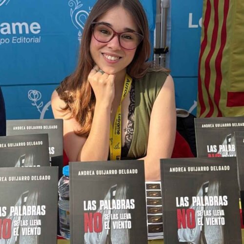 Sant Jordi abraza la emoción y la introspección: Andrea Guijarro presenta “Las palabras NO se las lleva el viento”