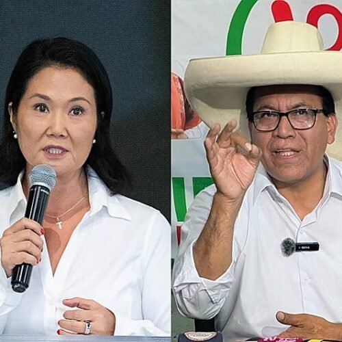 Perú elegirá al próximo presidente entre la derechista Keiko Sofía Fujimori y el izquierdista Roberto Sánchez