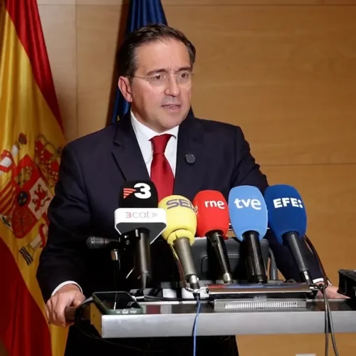Albares ve «monstruoso» el trato de Ben Gvir a los detenidos de la flotilla y exige «disculpas»