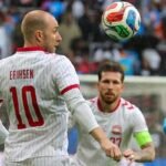 El futbolista danés Christian Eriksen se desploma en pleno partido contra Ucrania