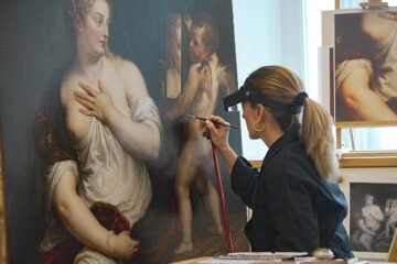 ‘Venus y Cupido’ recupera los colores originales de Rubens en el Thyssen