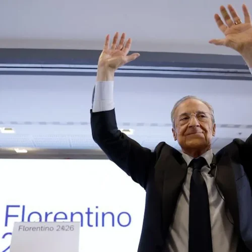 Florentino tras conocer que el Papa es del Real Madrid: «Es un orgullo y un honor»