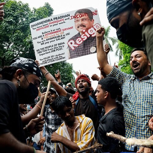 La India estrena ministro de Educación tras la dimisión de su predecesor por las protestas de las ‘cucarachas’