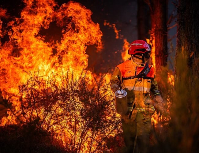 Francia consigue contener el megaincendio en Gironda al mejorar las condiciones meteorológicas