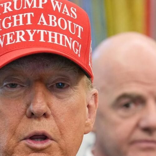 Trump admite que pidió al presidente de la FIFA la revisión de la tarjeta roja a Balogun: «No me pareció que fuera falta»