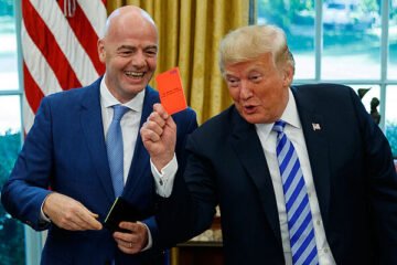 Llamadas de Trump a Infantino, abogados de élite e investigaciones sobre el árbitro: la operación de la Casa Blanca para anular la roja de Balogun que indigna a todo el planeta