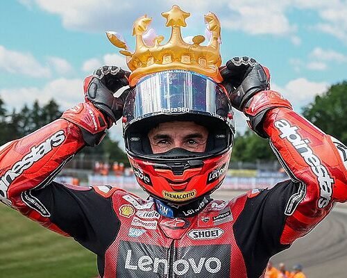 Marc Márquez se corona en Sachsenring