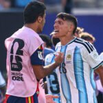 La locura transitoria de Nahuel Molina, un chico «tímido» que desató la tangana final entre España y Argentina: «Nunca ha tenido un incidente violento»