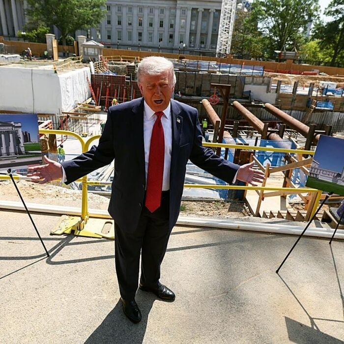El Supremo permite que sigan las obras de la polémica sala de fiestas de Trump en la Casa Blanca
