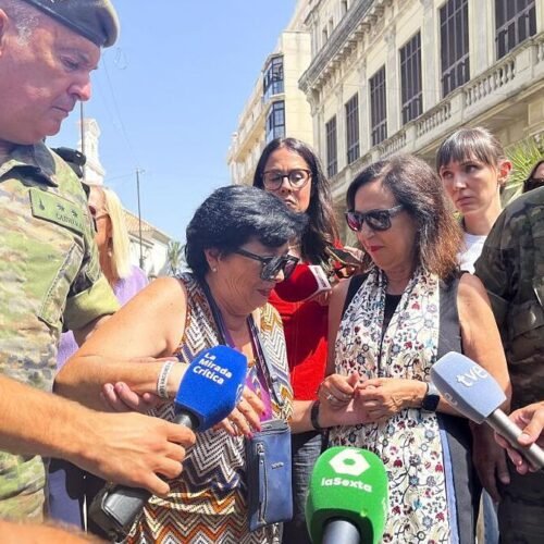 Robles se desmarca del Gobierno sobre Marruecos: advierte 12 veces que «no puede volver a ocurrir» y que «Ceuta es españolísima»