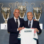 El Madrid presenta a Mourinho en un acto privado con Florentino y sin prensa: «Esto es más bonito que la primera vez»