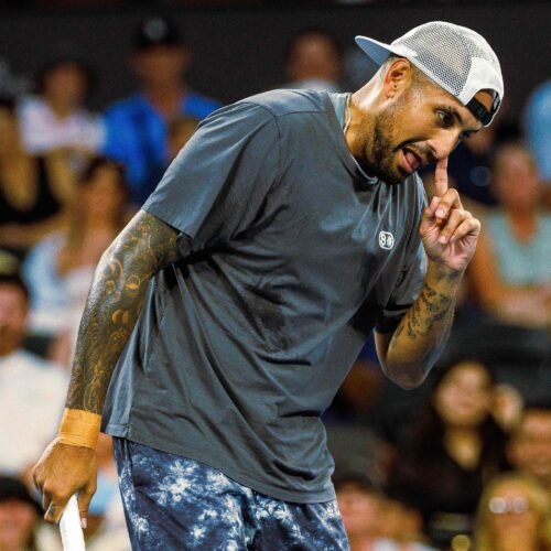 Kyrgios, una carrera marcada por los escándalos: positivo por cocaína, faltas de respeto y gestos obscenos