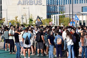La nueva huelga en Airbus eleva la tensión sobre la producción comercial y militar del grupo a nivel global: «Los retrasos pueden afectar a la producción en Francia»