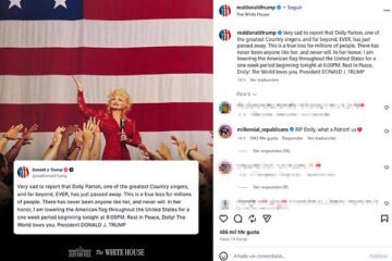 Donald Trump, Julio Iglesias, Jane Fonda, Beyoncé… Así se despiden las celebs de Dolly Parton