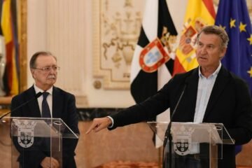 Feijóo y la cúpula del PP se ponen al frente de las manifestaciones por Ceuta el día antes del cara a cara con Sánchez en el Congreso