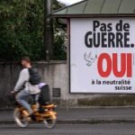 Suiza vota en referéndum ser aún más neutra