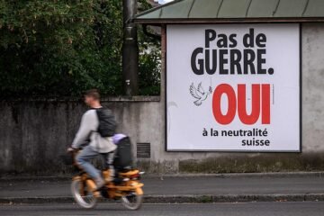 Suiza vota en referéndum ser aún más neutra