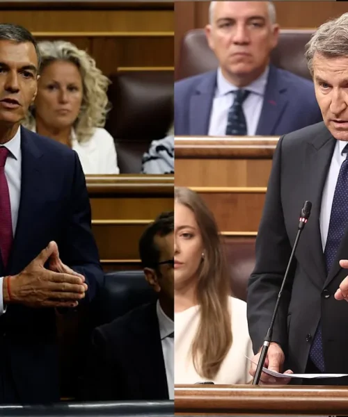 Feijóo acusa a Sánchez de «intentar manipular el censo» y el presidente afirma que la alternancia «provocaría una involución»
