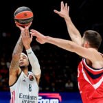 Al fin un viaje plácido del Madrid por Europa: Andrés Feliz y Maledon bailan en Milán
